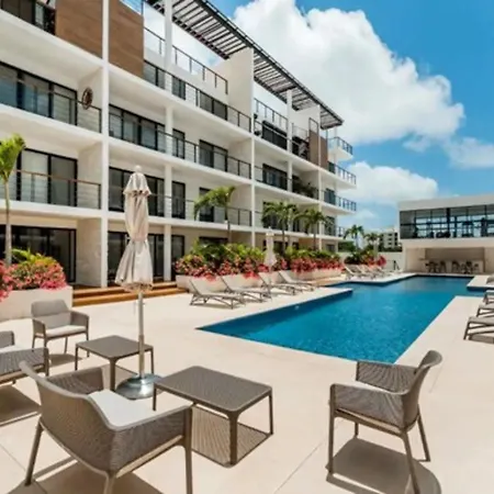 Apartamento Vacacional En Cancun Con Piscina